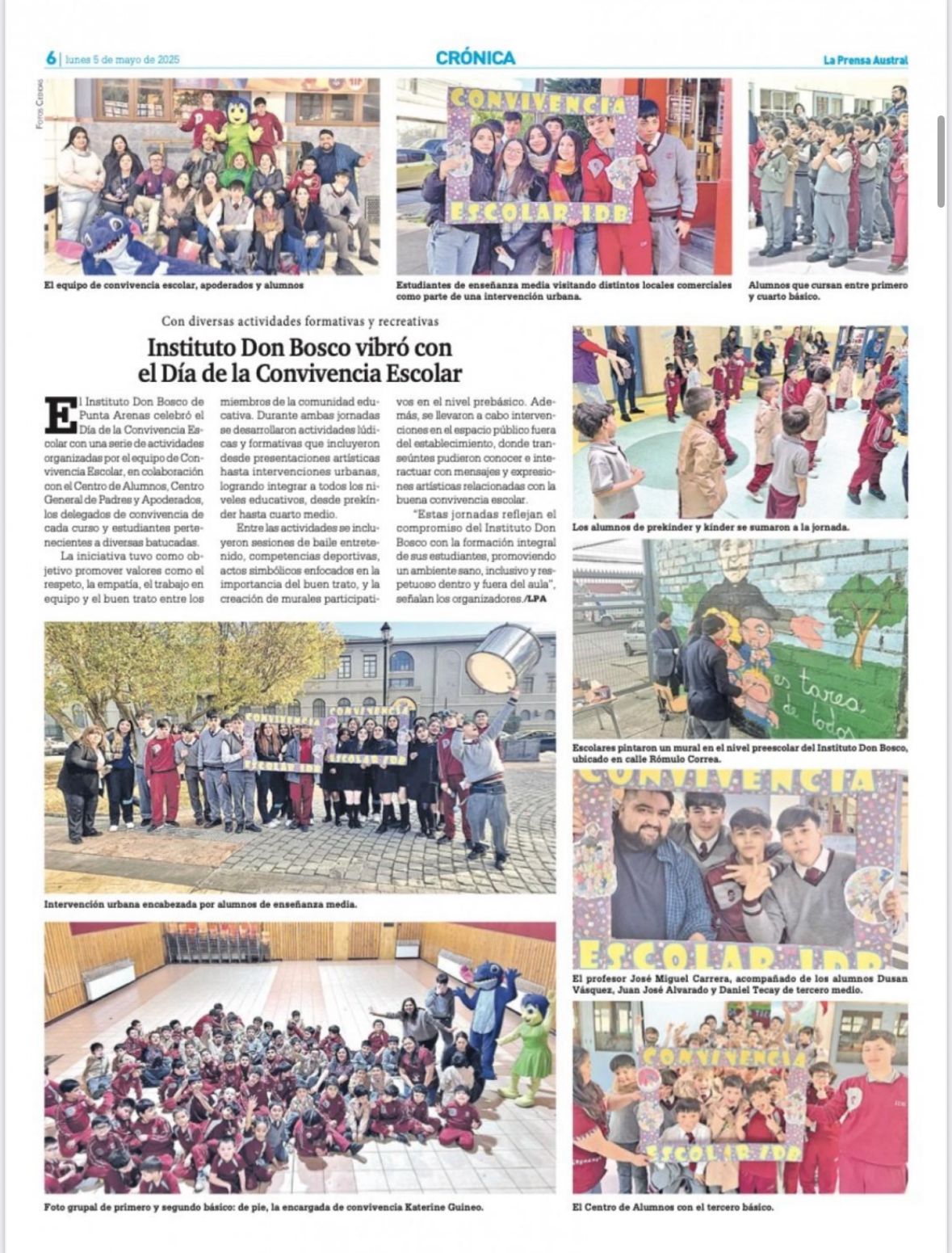 CONVIVENCIA ESCOLAR