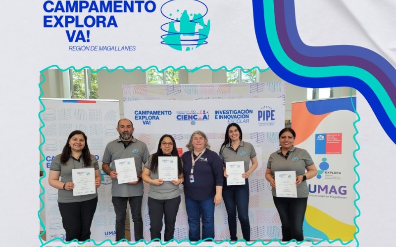 Lorena Bello representa al Instituto Don Bosco en Campamento Explora VA en Puerto Williams