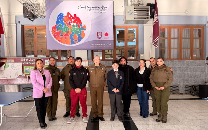 Actividad junto a Carabineros fortalece la convivencia escolar en nuestro Instituto